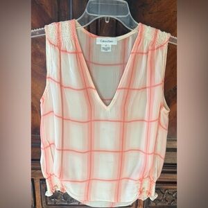 Calvin Klein Women's Coral Blouse